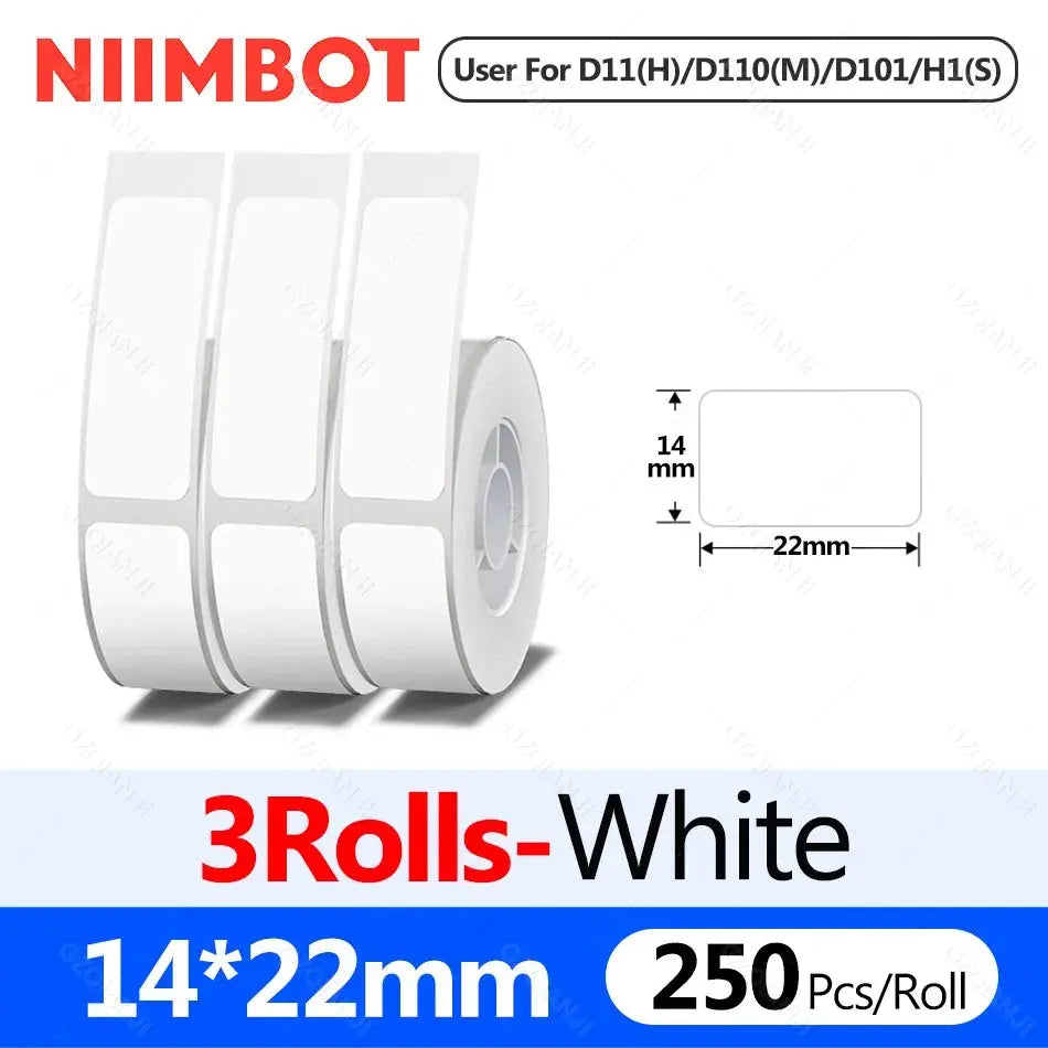 Niimbot D110 Label Printer Bluetooth Mini Adhesive Portable Smart Label Maker UV Without Ink For Office School Labeling Machine GreatEagleInc