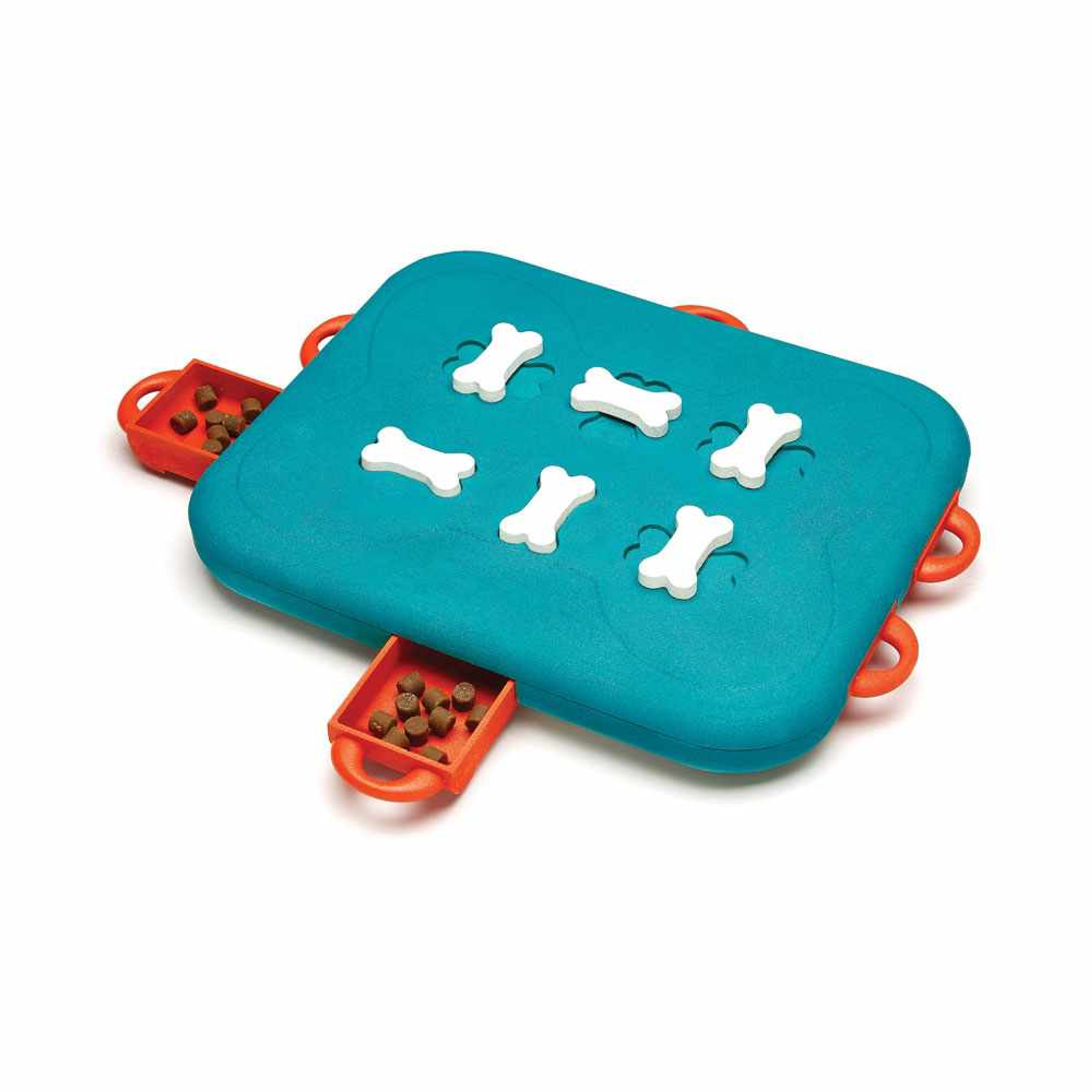 Nina Ottosson Dog Casino Interactive Treat Dog Puzzle Toy Turquoise Level 3 Nina Ottosson