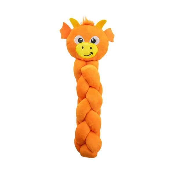 Nina Ottosson Twistiez Dragon TNT Interactive Plush Dog Toy Nina Ottosson