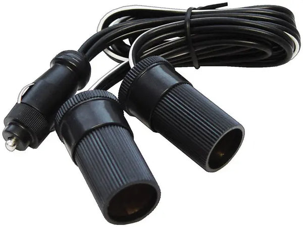 Nippon Lighter Plug To (2) Female Jacks Nippon