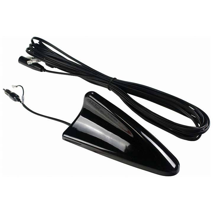 Nippon Roof Mount 'shark Fin' Am/fm Antenna With Built-in Amplifier Nippon