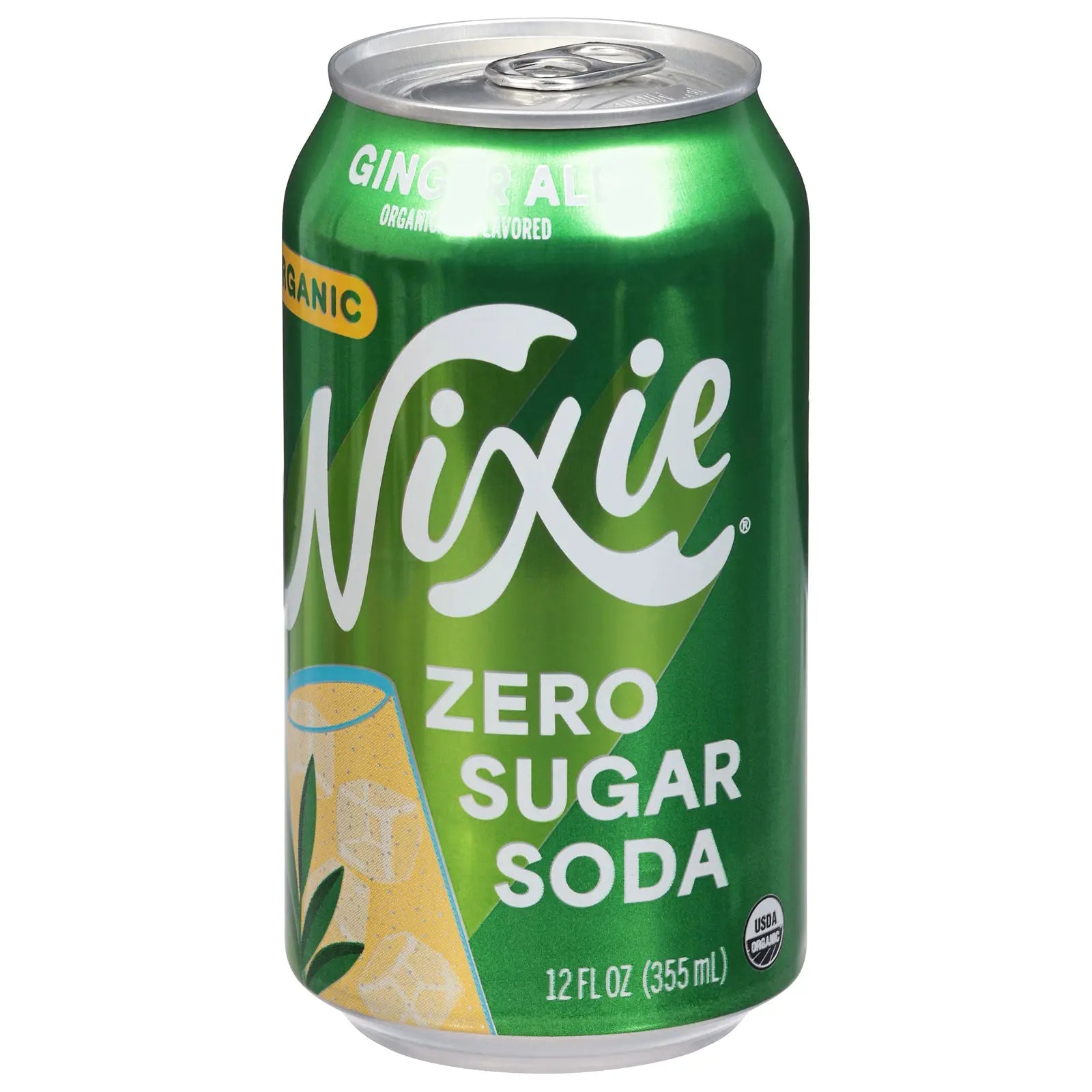 Nixie Sparkling Water - Soda Og2 Ginger Ale Sf - Cs Of 12-12 Fz Nixie Sparkling Water