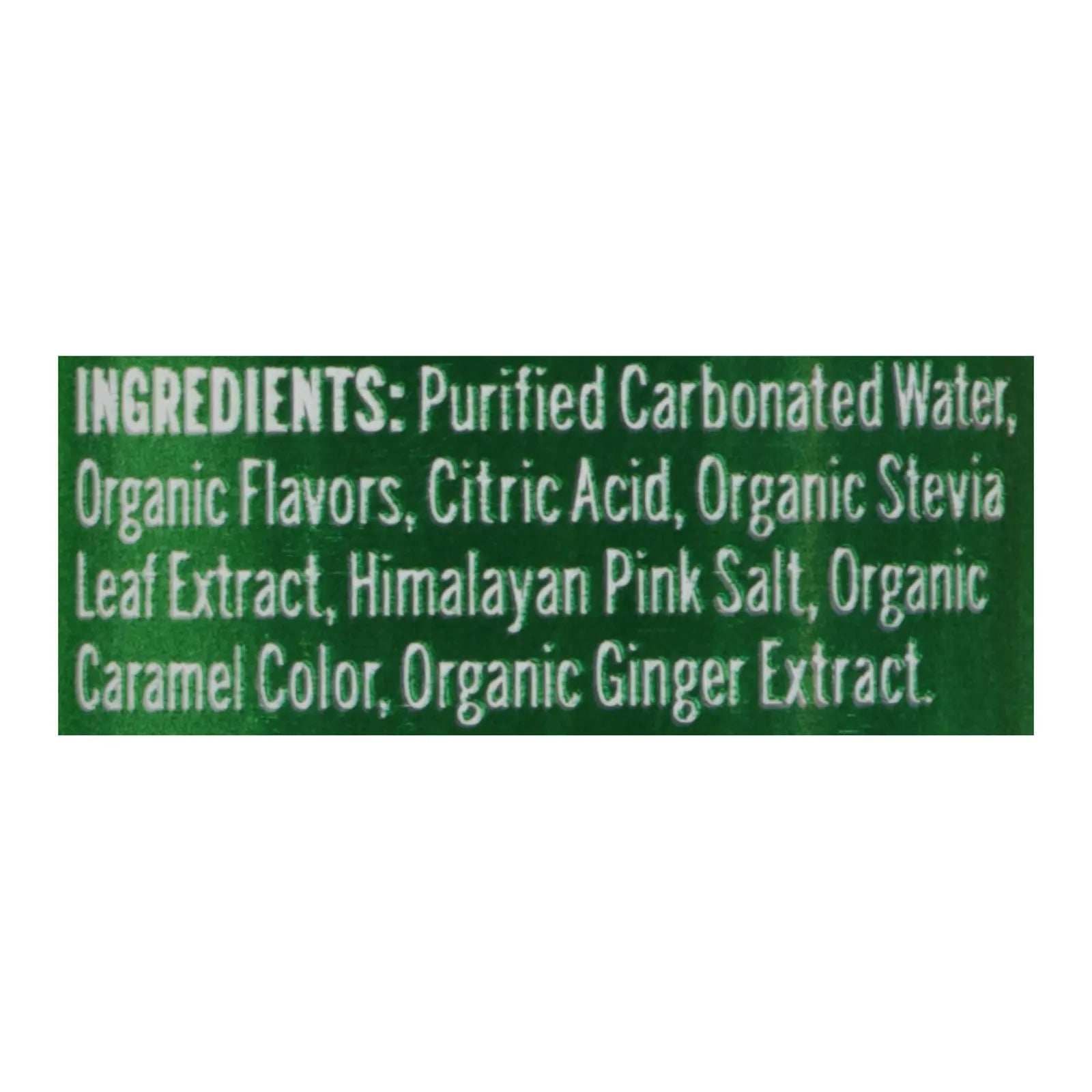 Nixie Sparkling Water - Soda Og2 Ginger Ale Sf - Cs Of 12-12 Fz Nixie Sparkling Water