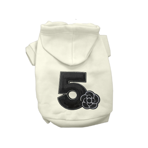 No. 5 Camellia Hoodie Bark Fifth Avenue