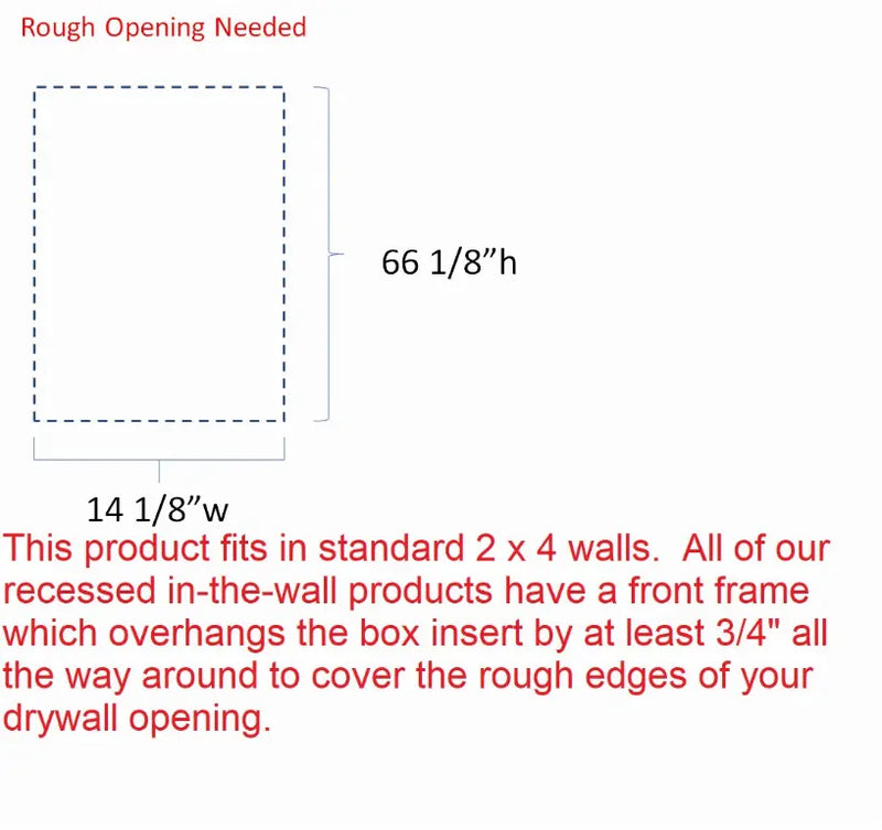 Nokomis Recessed Niche WG Wood Products, LLC