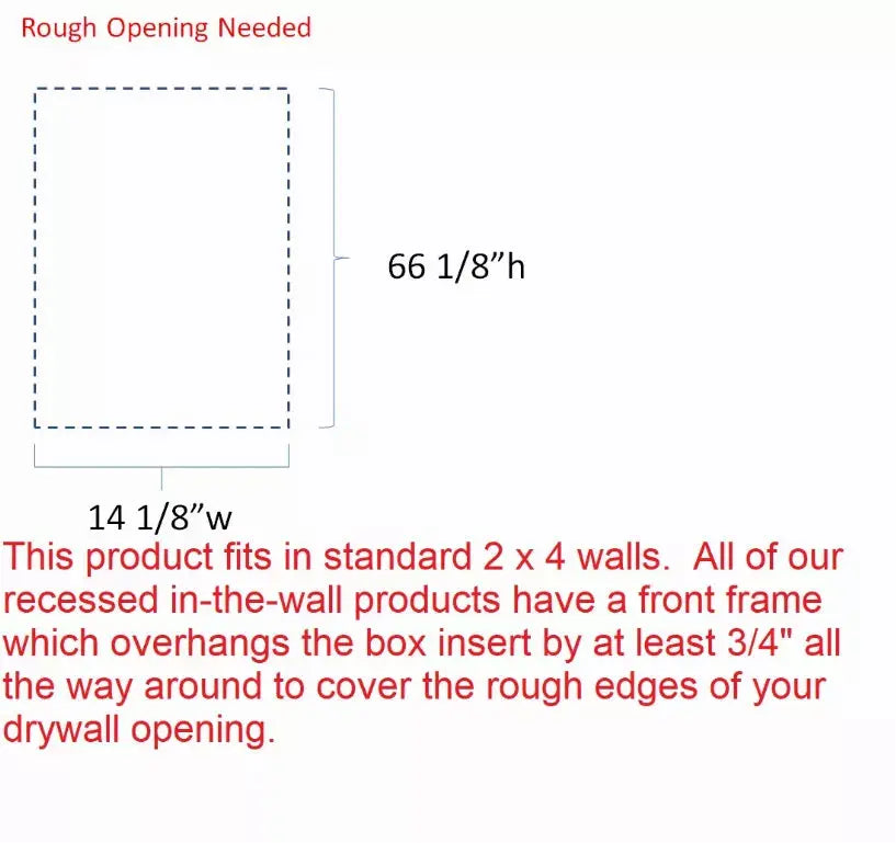 Nokomis Recessed Niche WG Wood Products, LLC