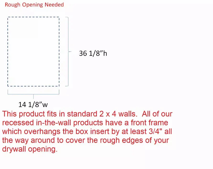 Nokomis Recessed Niche WG Wood Products, LLC