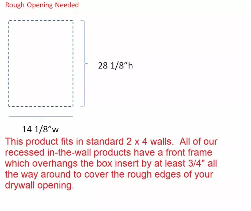 Nokomis Recessed Niche WG Wood Products, LLC