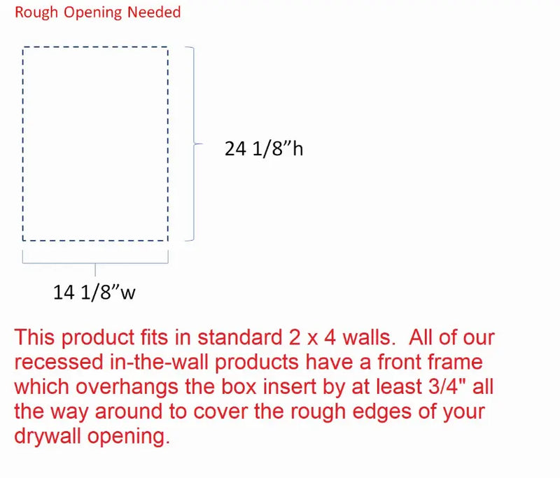 Nokomis Recessed Niche WG Wood Products, LLC