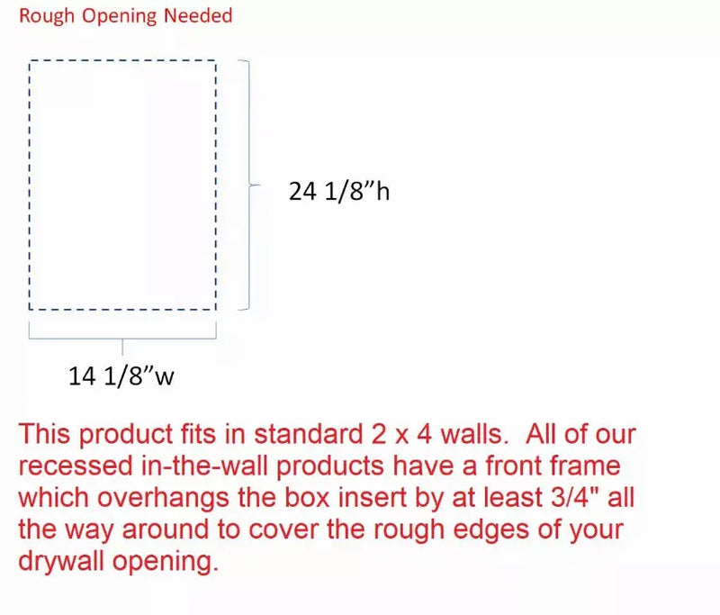 Nokomis Recessed Niche WG Wood Products, LLC