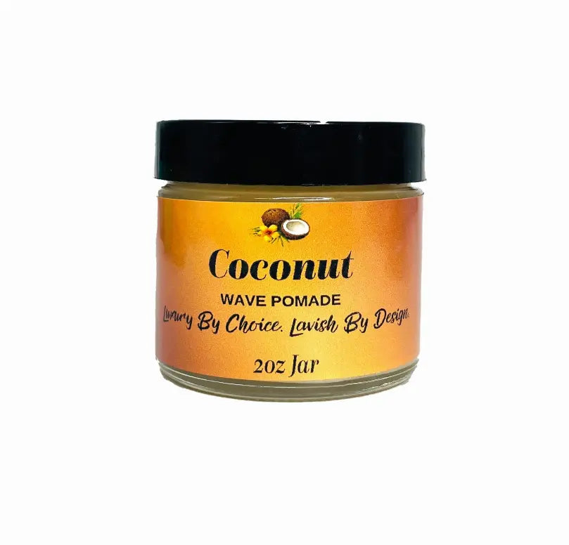Non-Greasy Hair Styling Pomade For 360 Waves Black Lavish Essentials