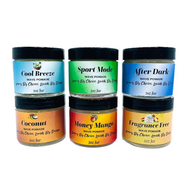 Non-Greasy Hair Styling Pomade For 360 Waves Black Lavish Essentials
