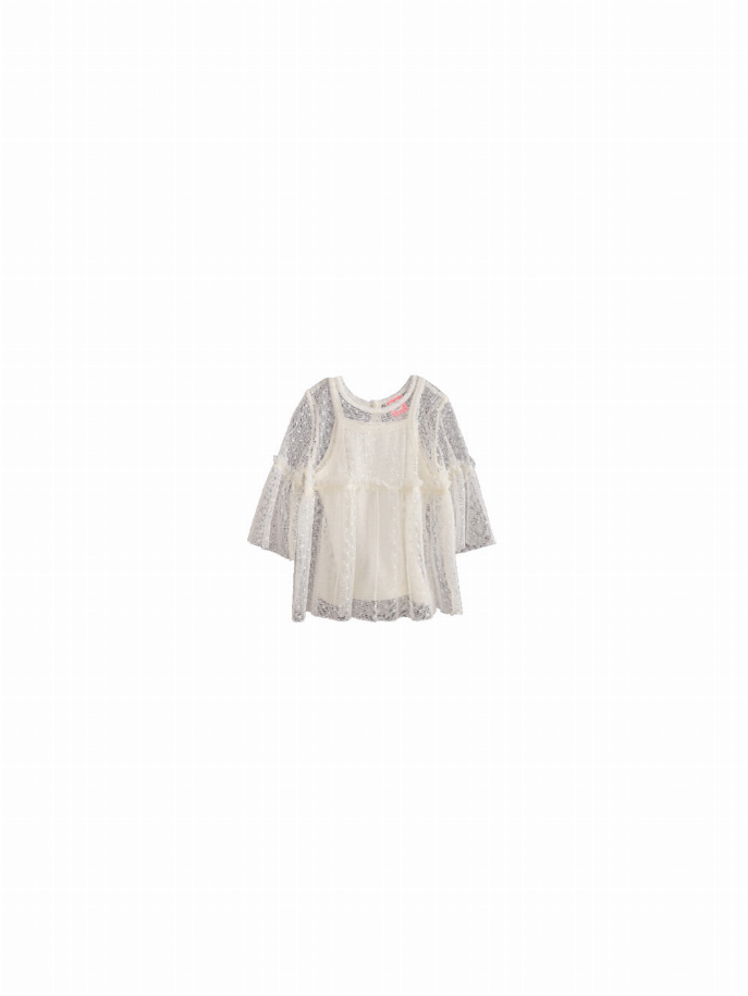North Wind Mesh Tunic Set Little Mass