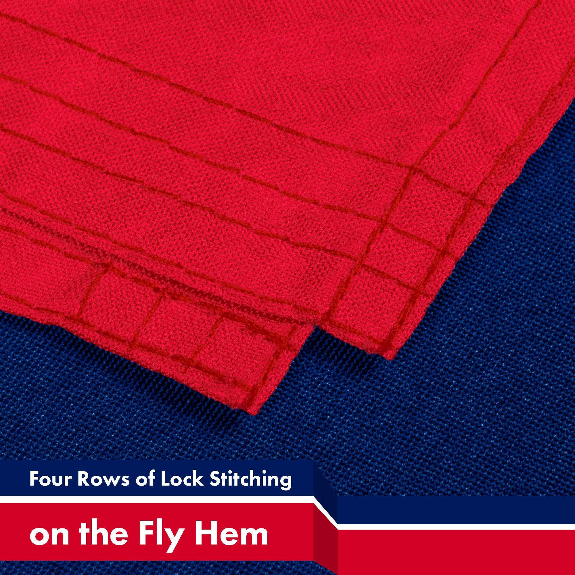 Norway Norwegian Flag 3x5 Ft 3-Pack 150D Printed Polyester By G128 - GreatEagleInc