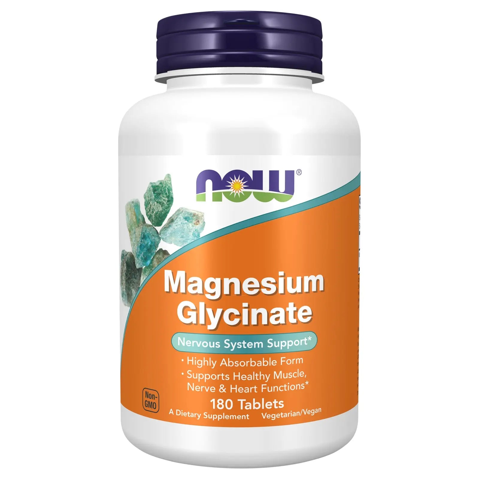 Now Foods - Magnesium Glycinate - Ea Of 1-180 Tab Now Foods