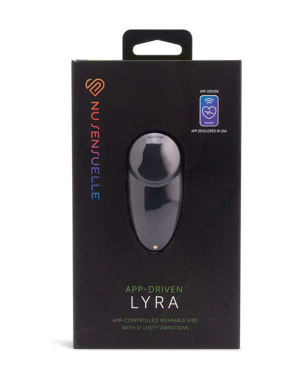 Nu Sensuelle Lyra Panty Vibe App Driven - Black Nu Sensuelle