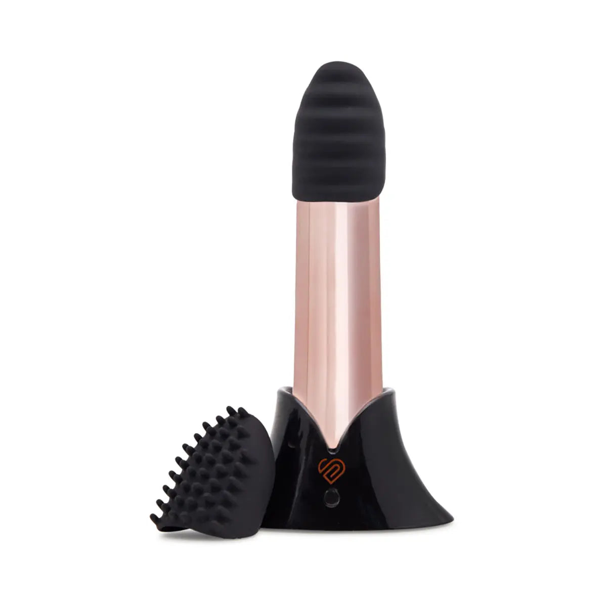Nu Sensuelle Point Plus 20 Function Bullet with Sleeves - Rose Gold Nu Sensuelle