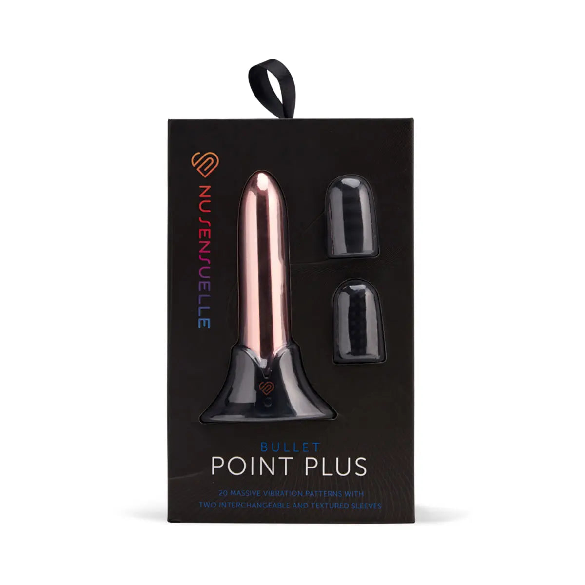 Nu Sensuelle Point Plus 20 Function Bullet with Sleeves - Rose Gold Nu Sensuelle