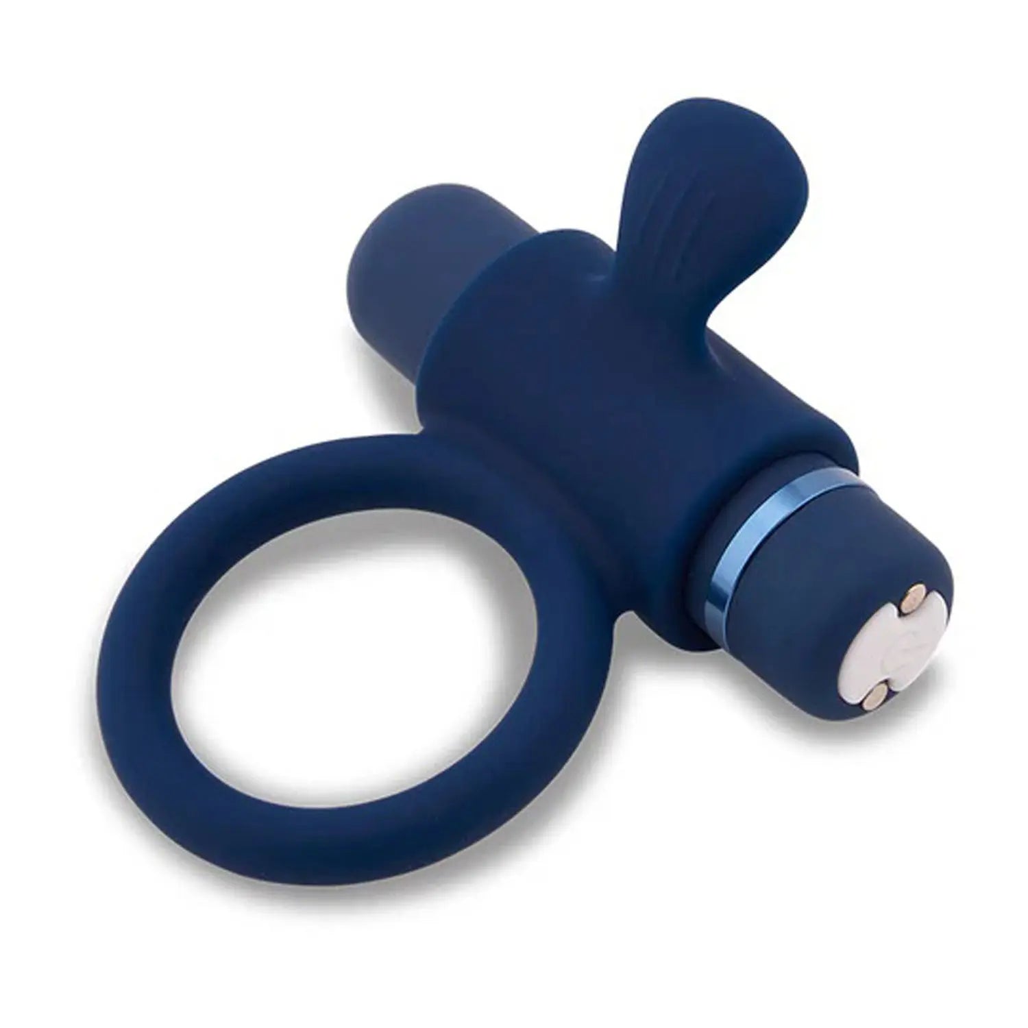 Nu Sensuelle Silicone Bullet Ring - Navy Blue Nu Sensuelle
