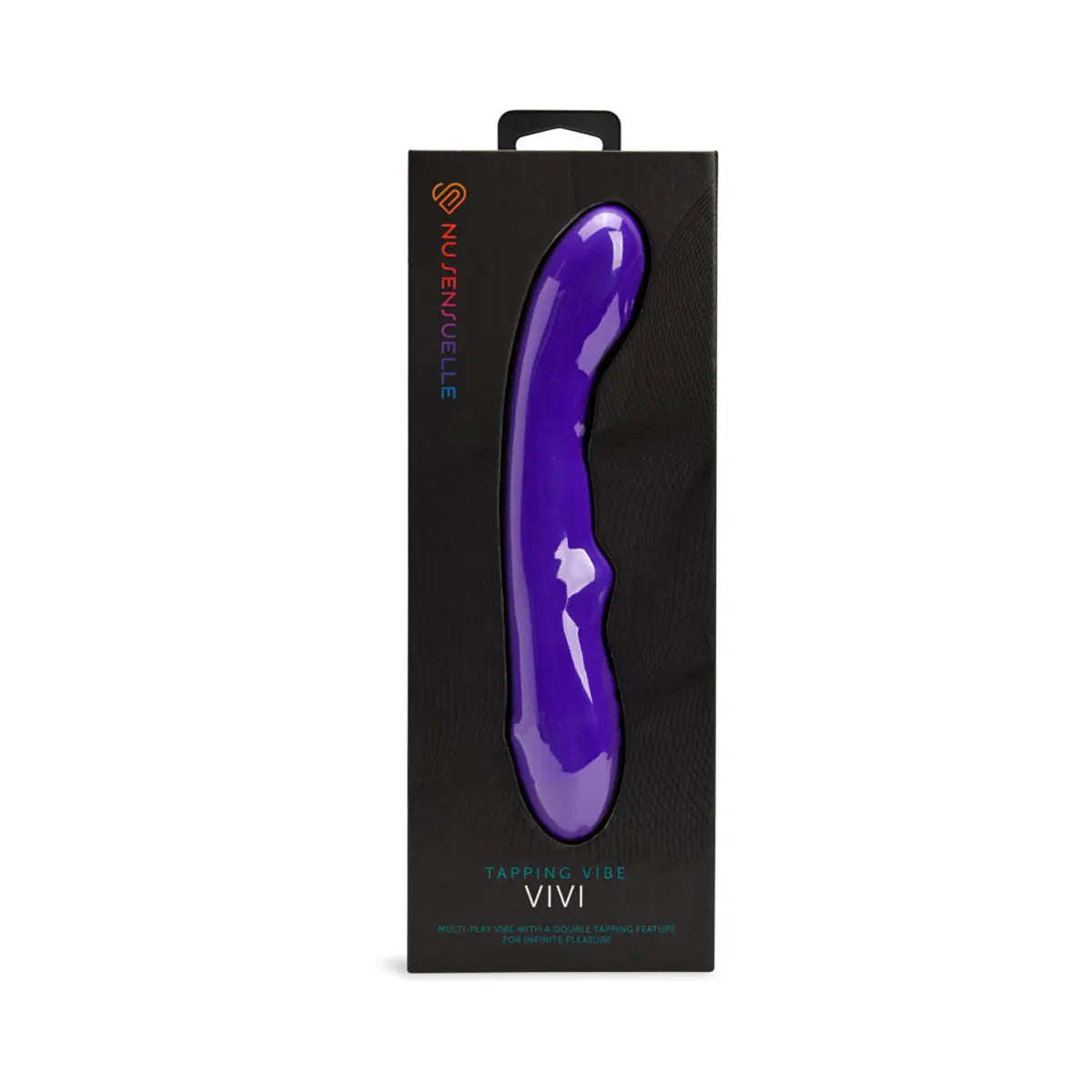 Nu Sensuelle Vivi Double Tapping Vibe Deep Purple - GreatEagleInc