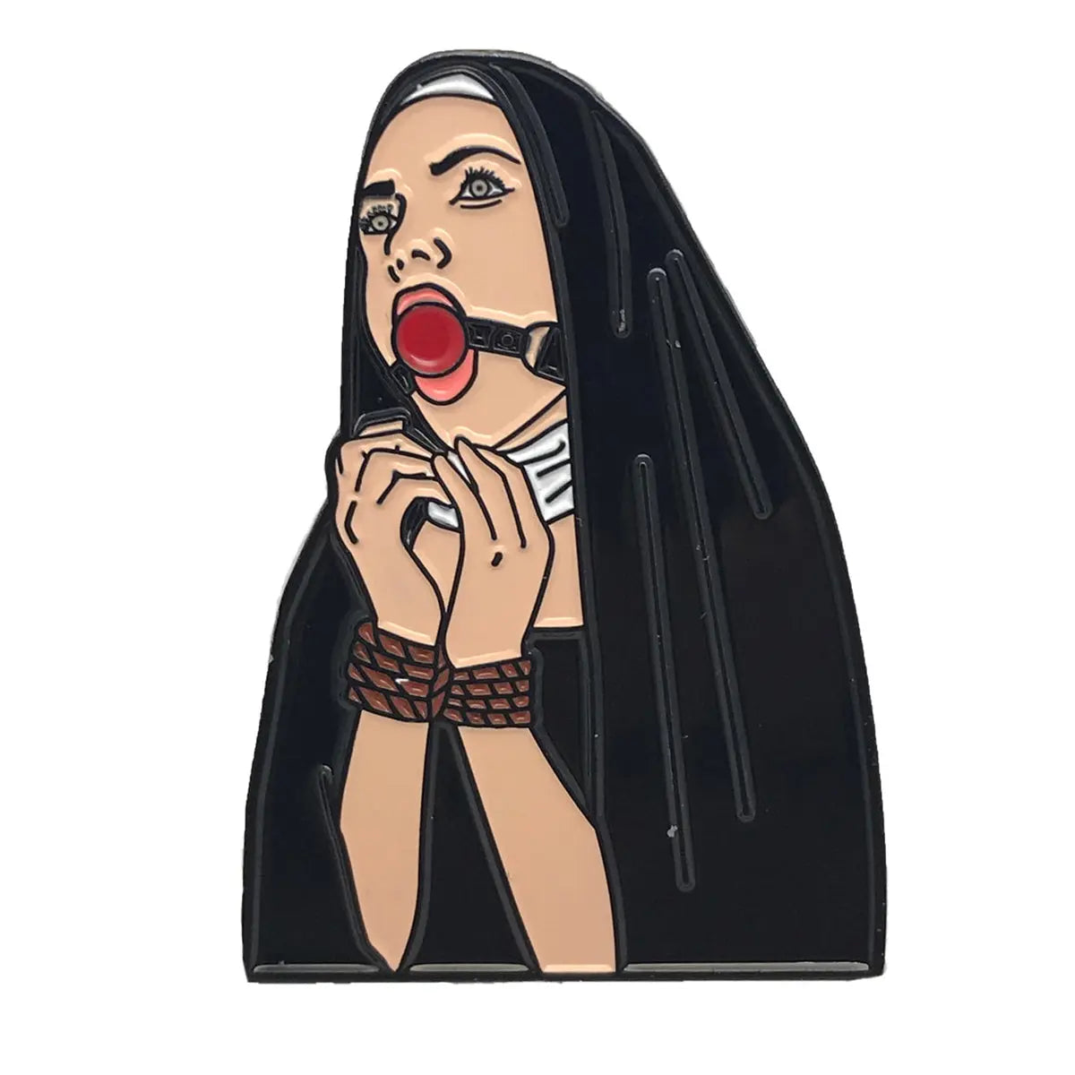 Nunsense Enamel Pin Geeky & Kinky
