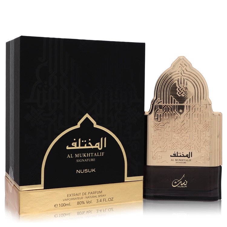 Nusuk  Nusuk Al Mukhtalif Signature by Nusuk Extrait De Parfum Spray (Unisex) 3.4 oz for Men for Fragrances for Men Nusuk