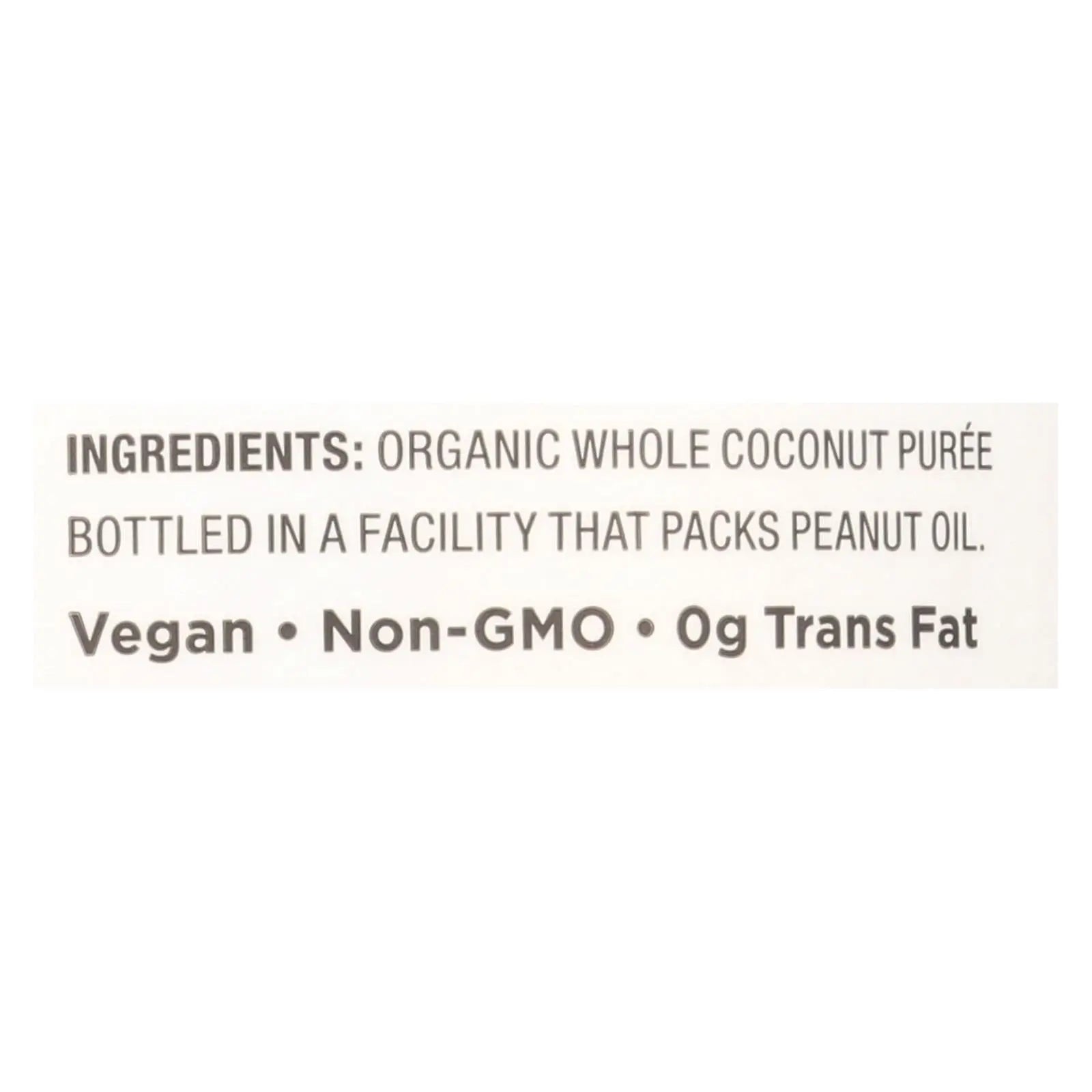 Nutiva Organic Manna - Coconut - Case Of 6 - 15 Oz. Nutiva
