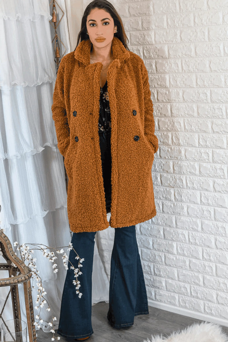 OH Teddy Baby Faux Fur Teddy Coat Camel SurelyMine