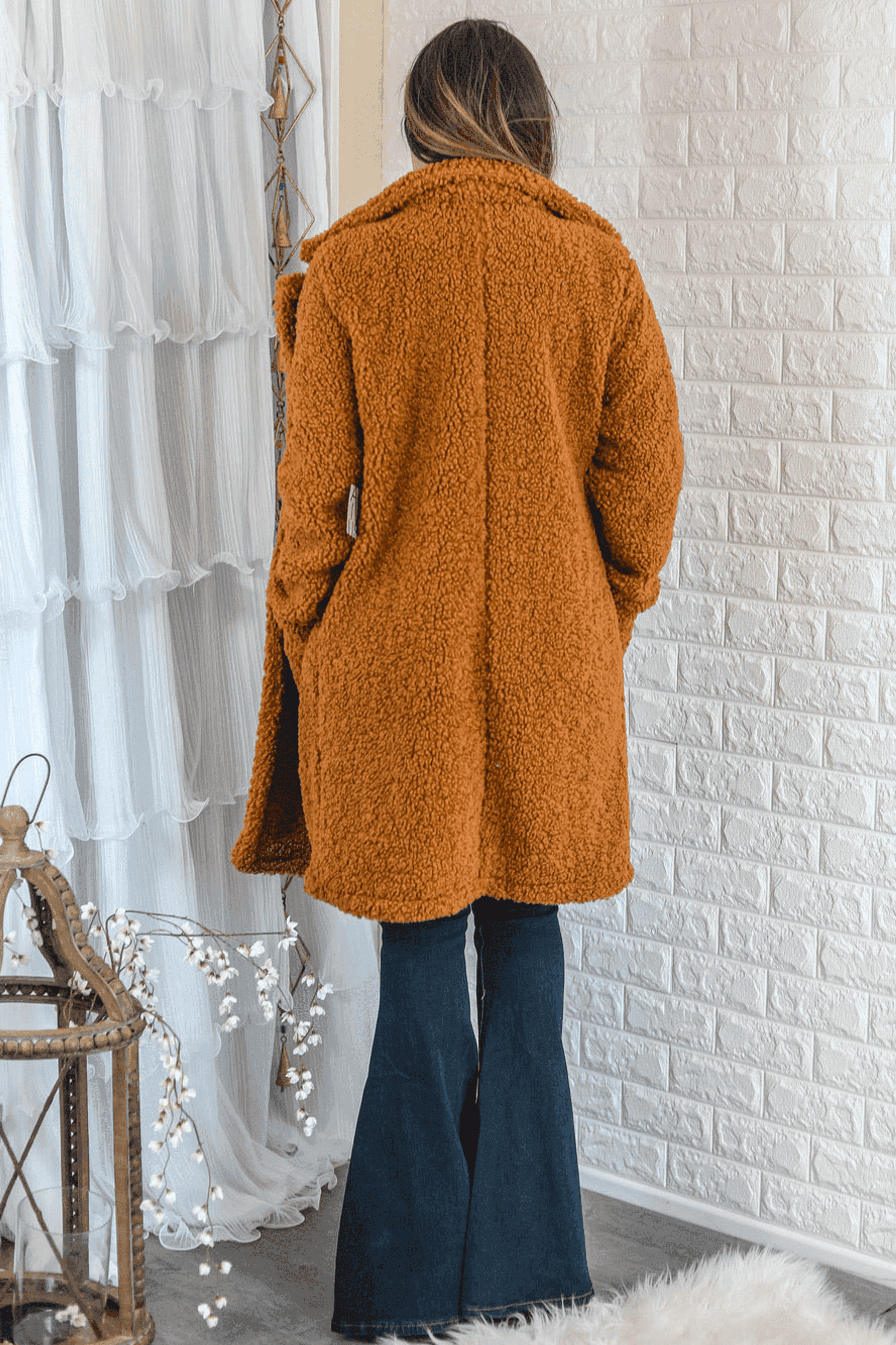 OH Teddy Baby Faux Fur Teddy Coat Camel SurelyMine