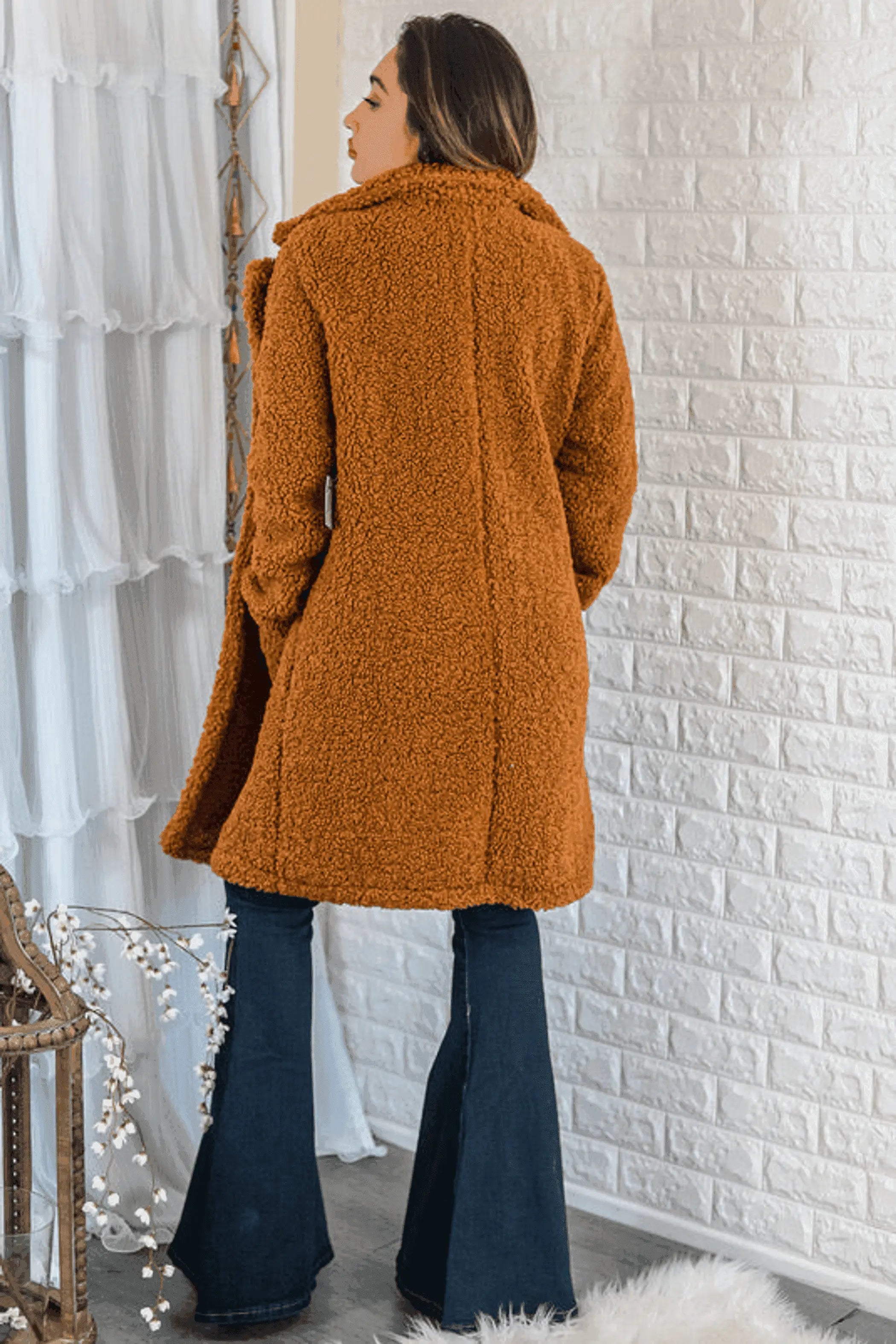 OH Teddy Baby Faux Fur Teddy Coat Camel SurelyMine