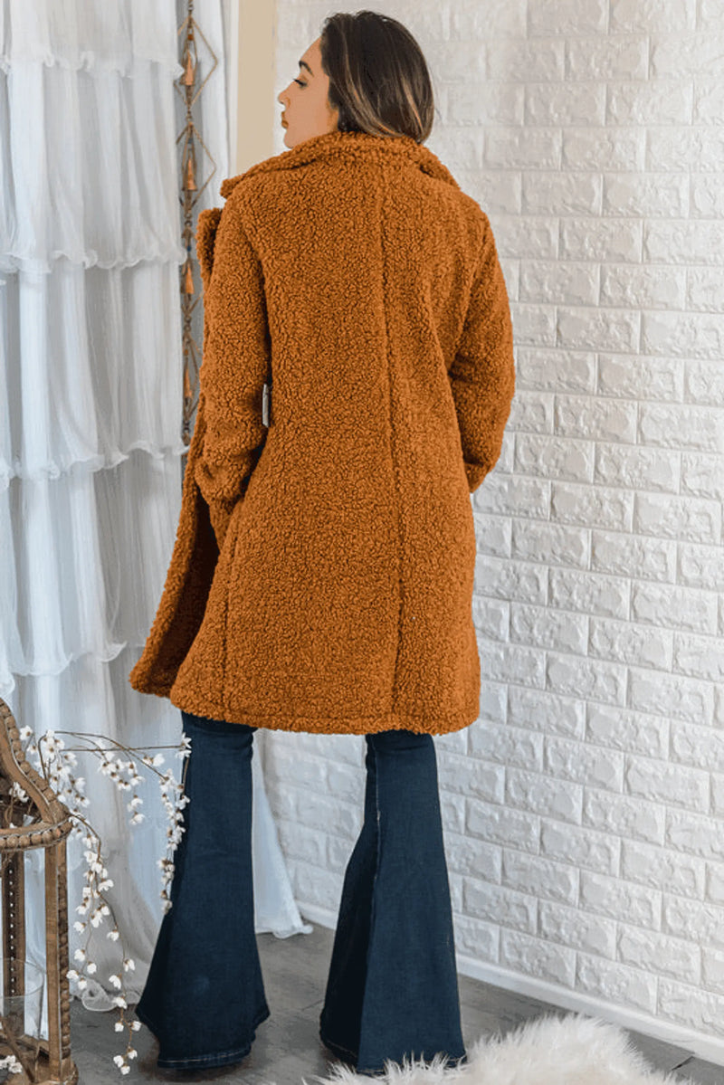 OH Teddy Baby Faux Fur Teddy Coat Camel SurelyMine
