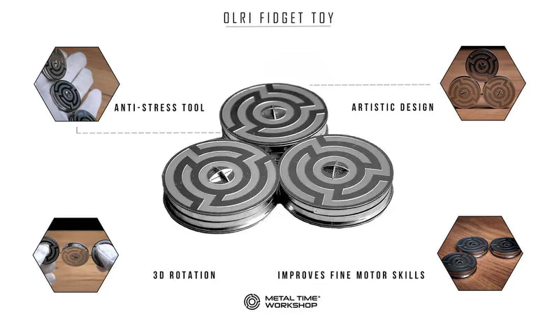 OLRI FIDGET TOY METAL-TIME
