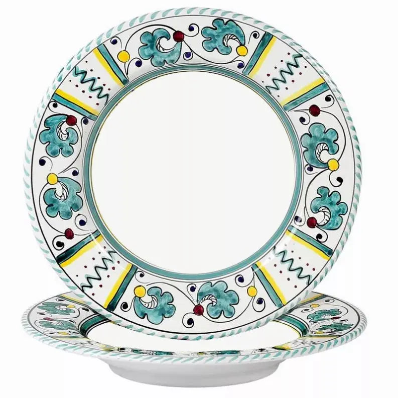 ORVIETO ROOSTER Pasta/Soup Rim Plate Artistica Italian Gallery