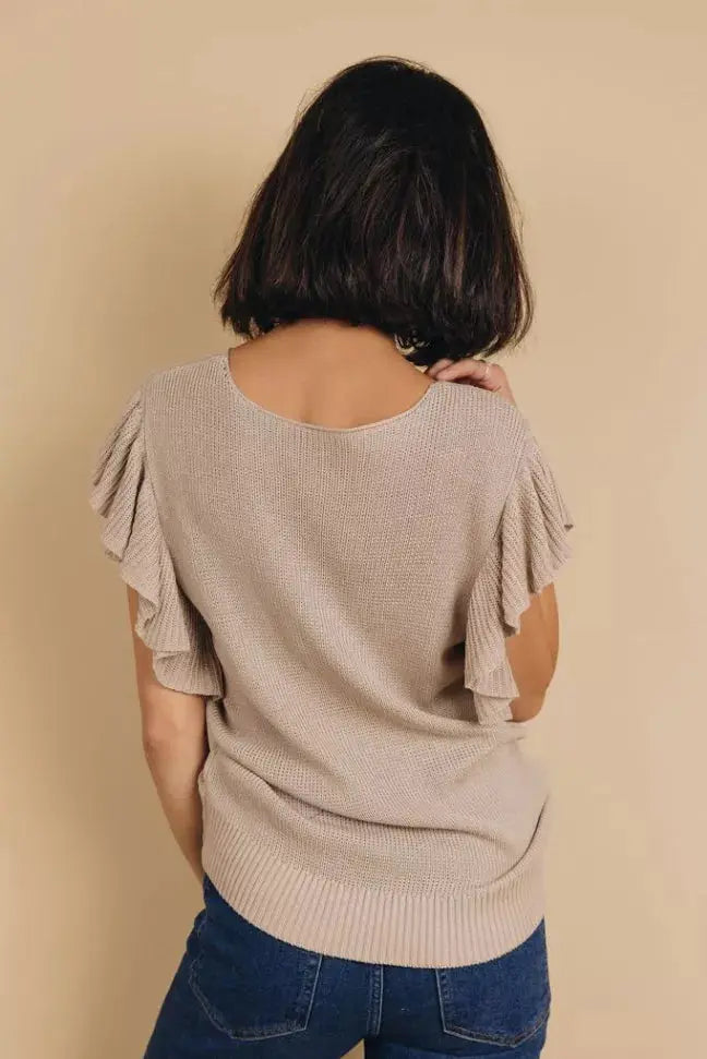 Oakley Ruffle Sweater Tank Stay Warm in Style