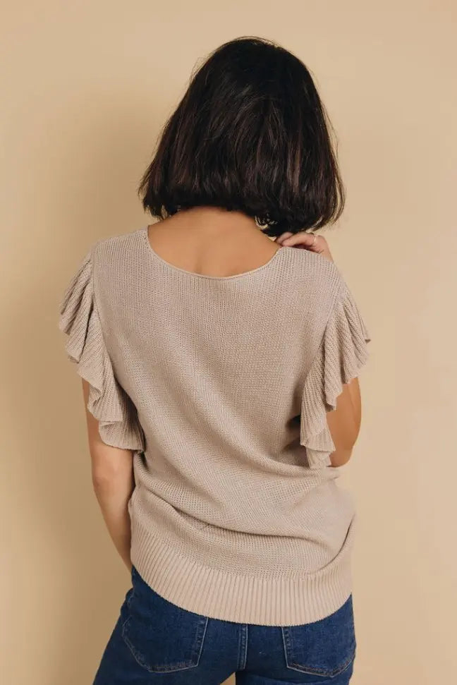 Oakley Ruffle Sweater Tank Stay Warm in Style