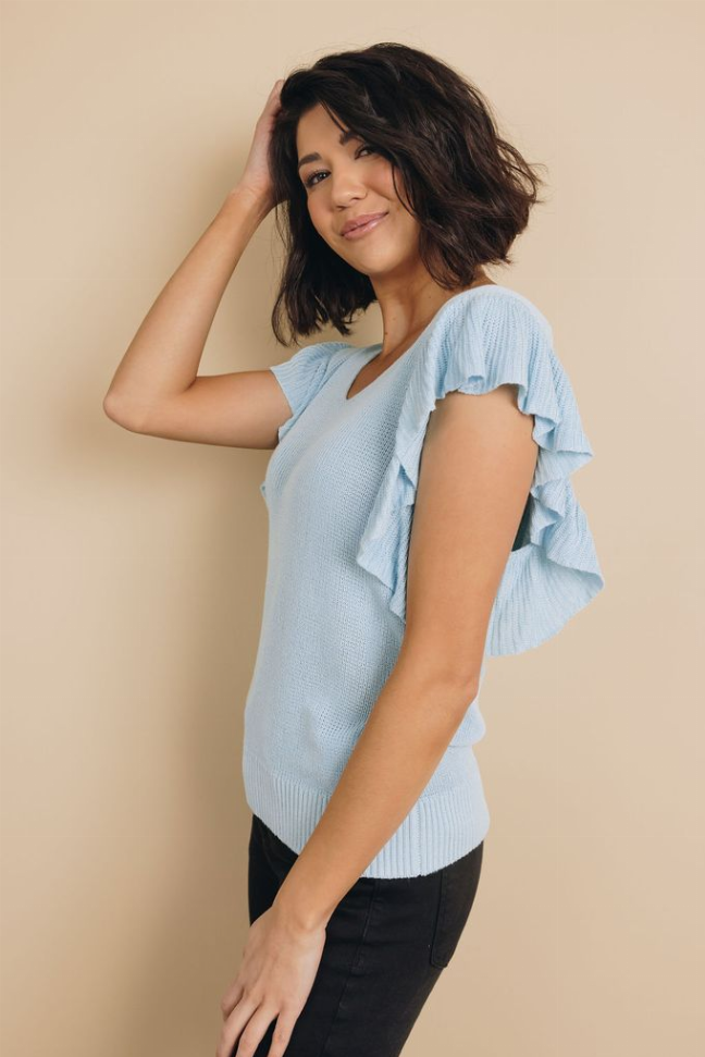 Oakley Ruffle Sweater Tank Stay Warm in Style