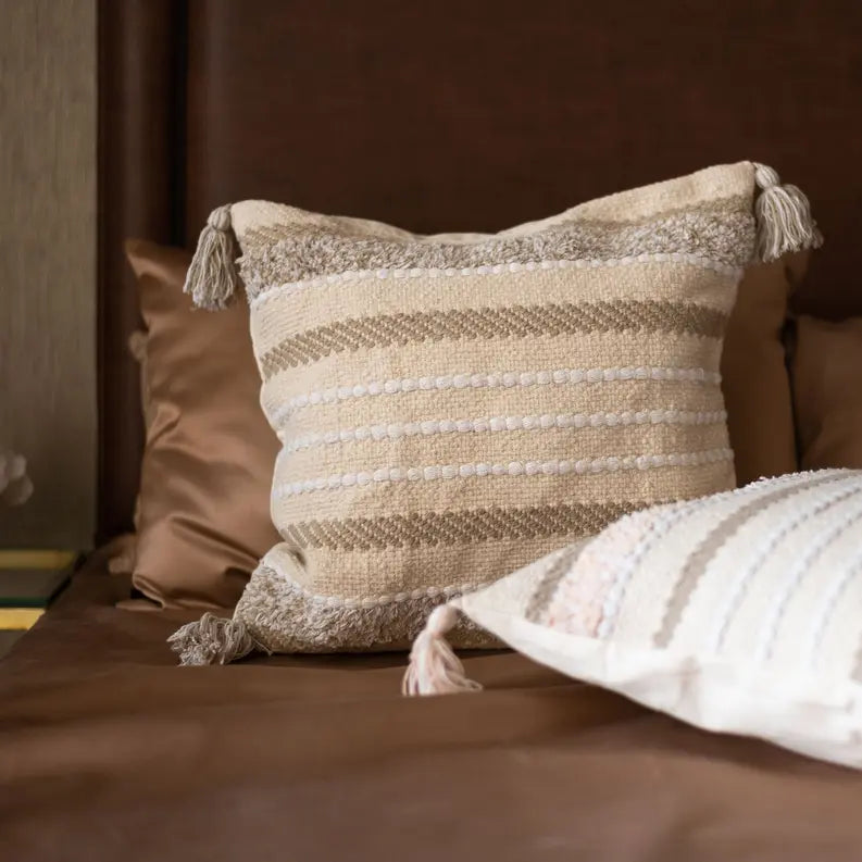 Oasis Cotton Throw Pillows Bit of Meraki