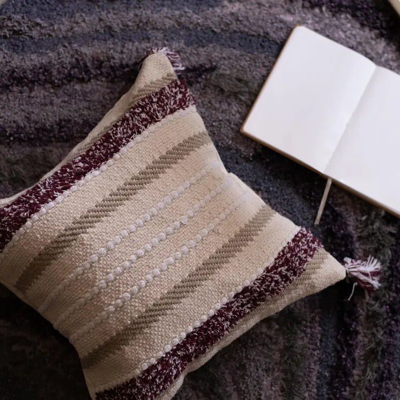 Oasis Cotton Throw Pillows Bit of Meraki
