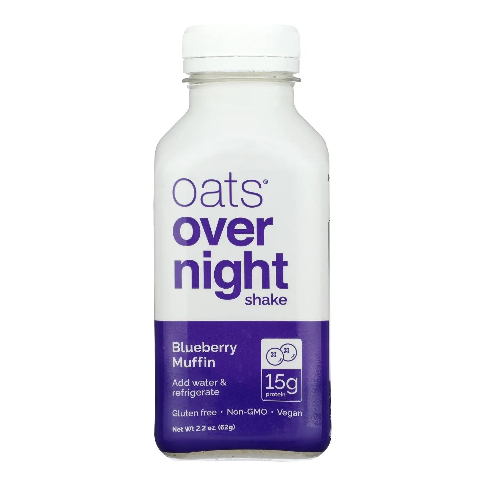 Oats Over Night - Shk Ovrnt Oat Blubry Mufn - Cs Of 10-2.2 Oz Oats Overnight