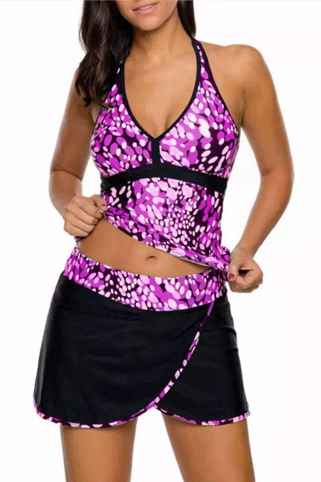 Ocean Paradise Tankini Stay Warm in Style