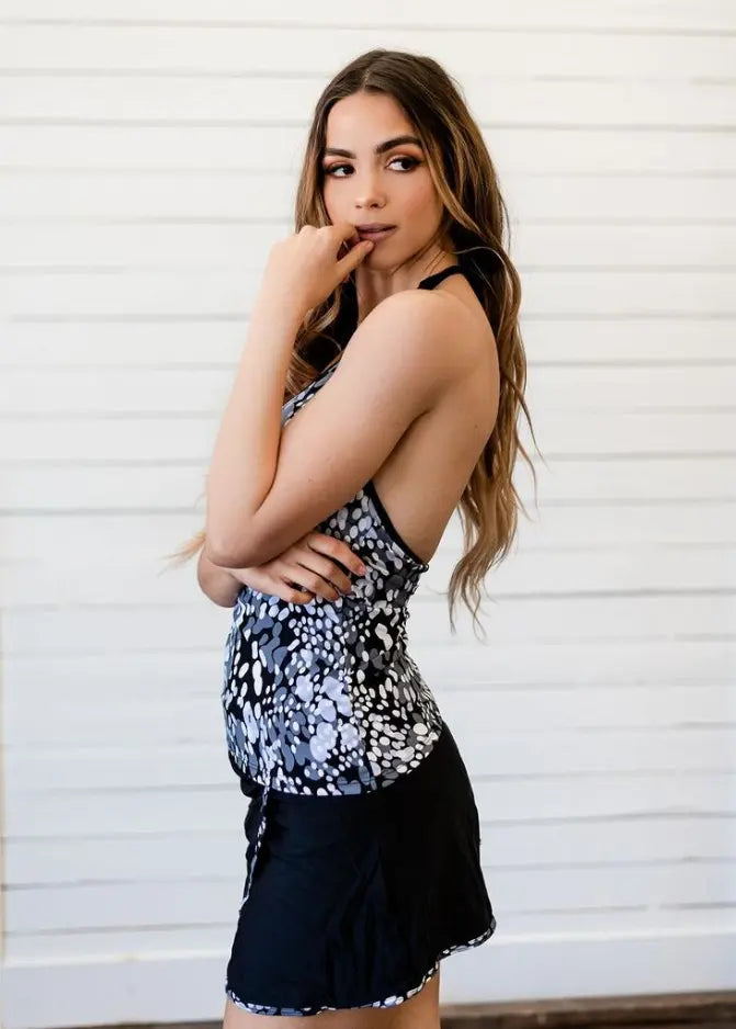 Ocean Paradise Tankini Stay Warm in Style