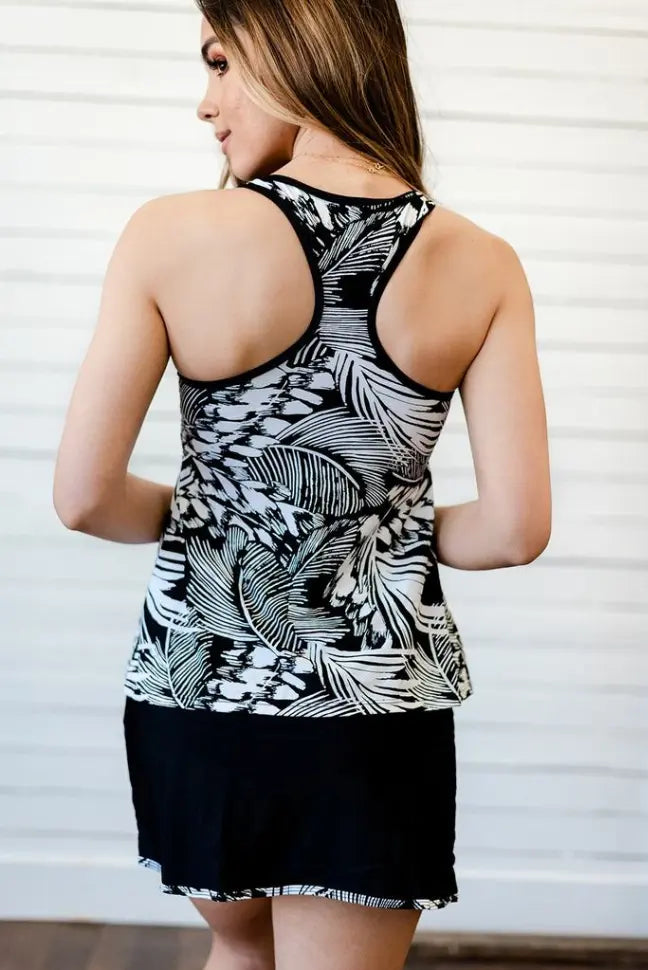 Ocean Paradise Tankini Stay Warm in Style
