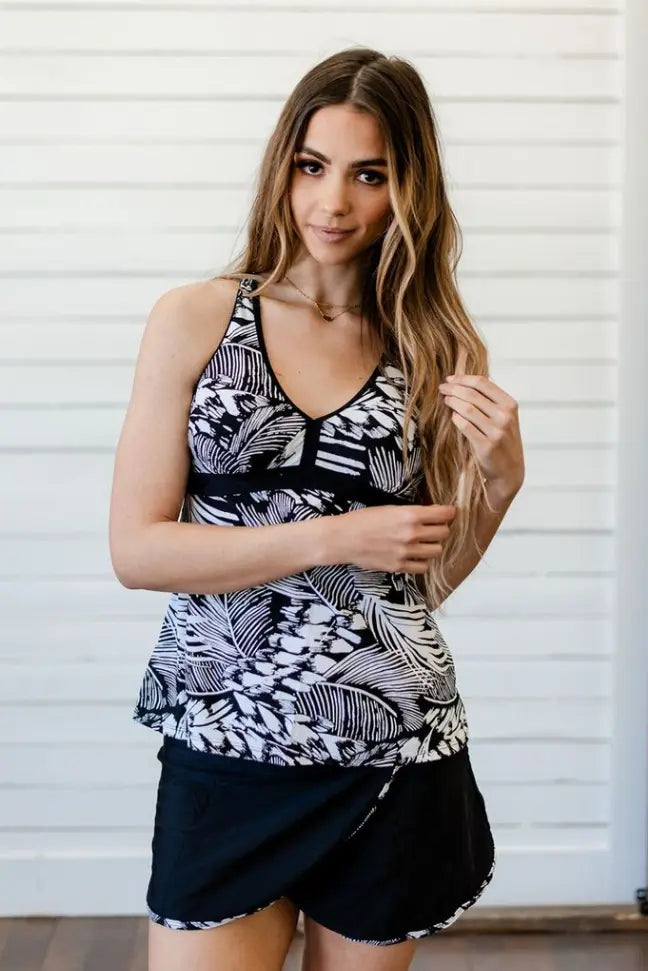 Ocean Paradise Tankini Stay Warm in Style