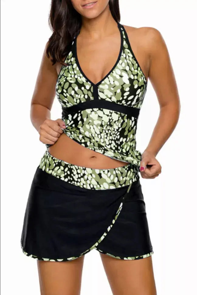 Ocean Paradise Tankini Stay Warm in Style