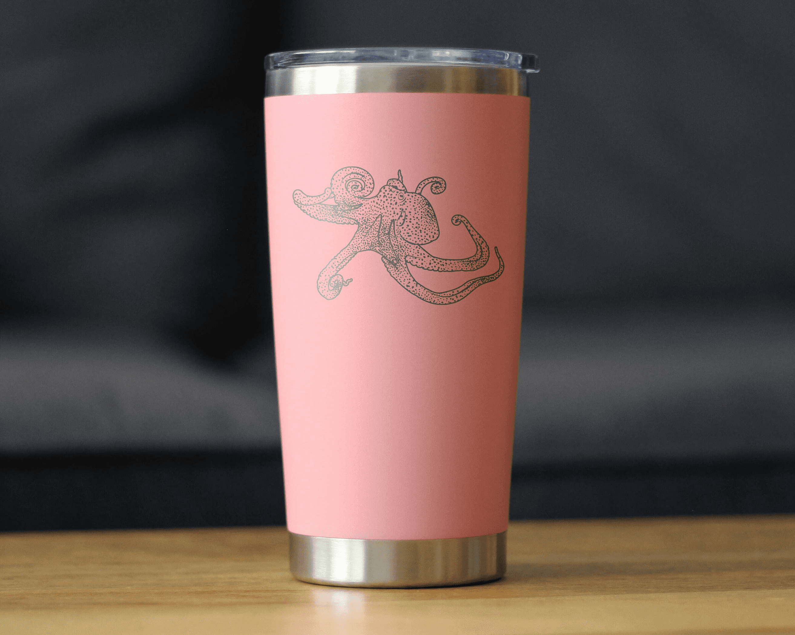 Octopus Insulated Travel Tumbler - Ocean Beach Gifts Bevvee
