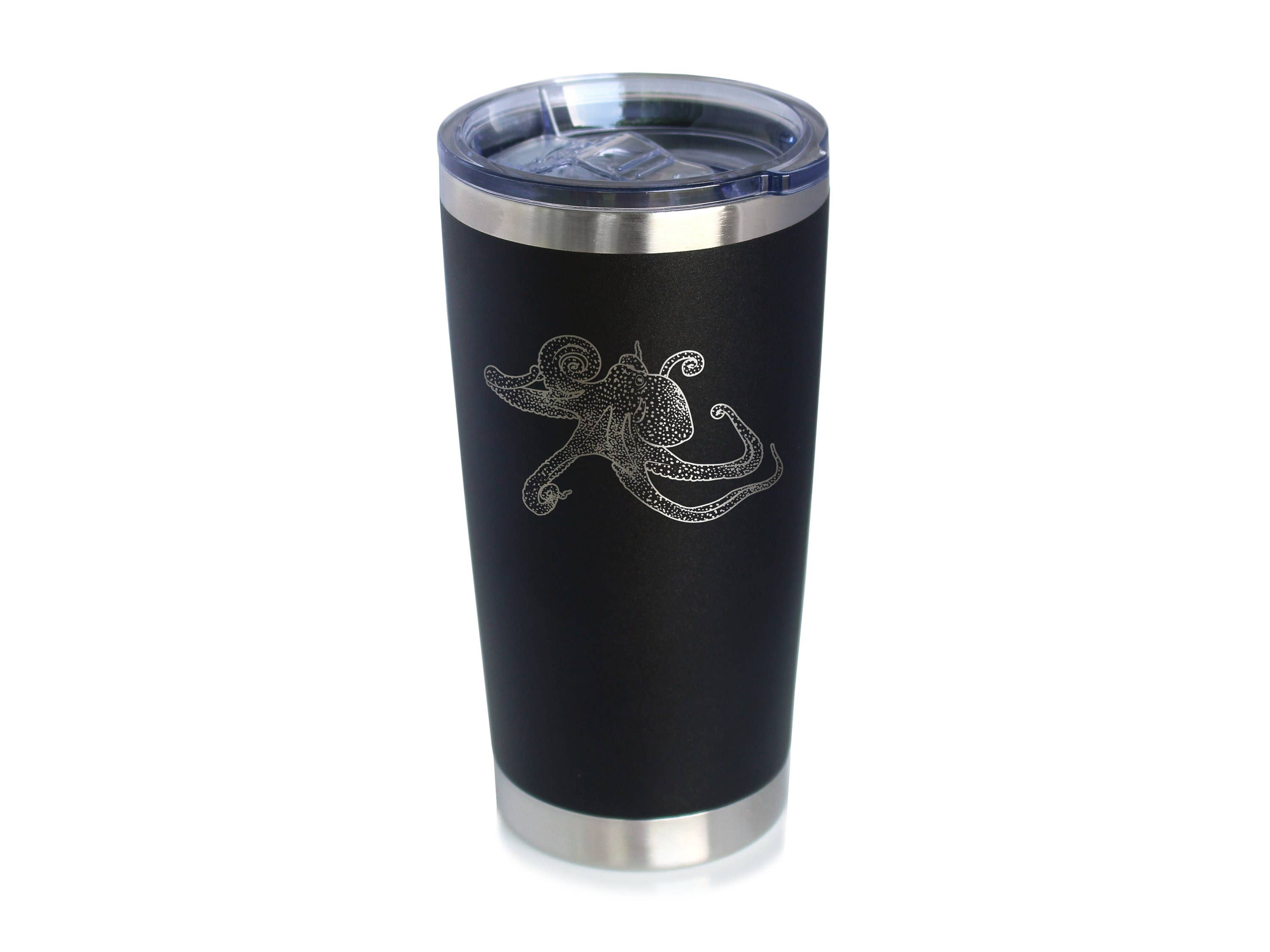 Octopus Insulated Travel Tumbler - Ocean Beach Gifts Bevvee