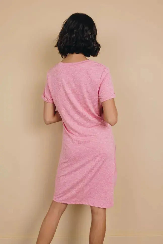 Odell Knotted Mini Dress Stay Warm in Style