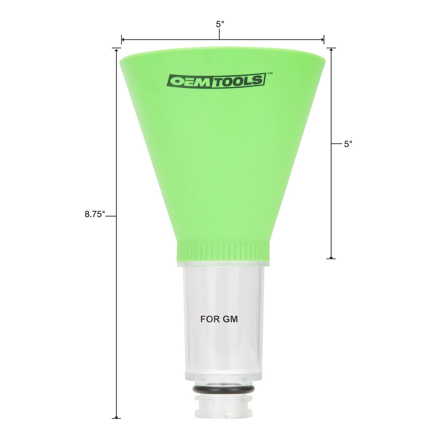 Oemtools 87021 Direct Fit Oil Funnel For Gm And Bmw OEM TOOLS