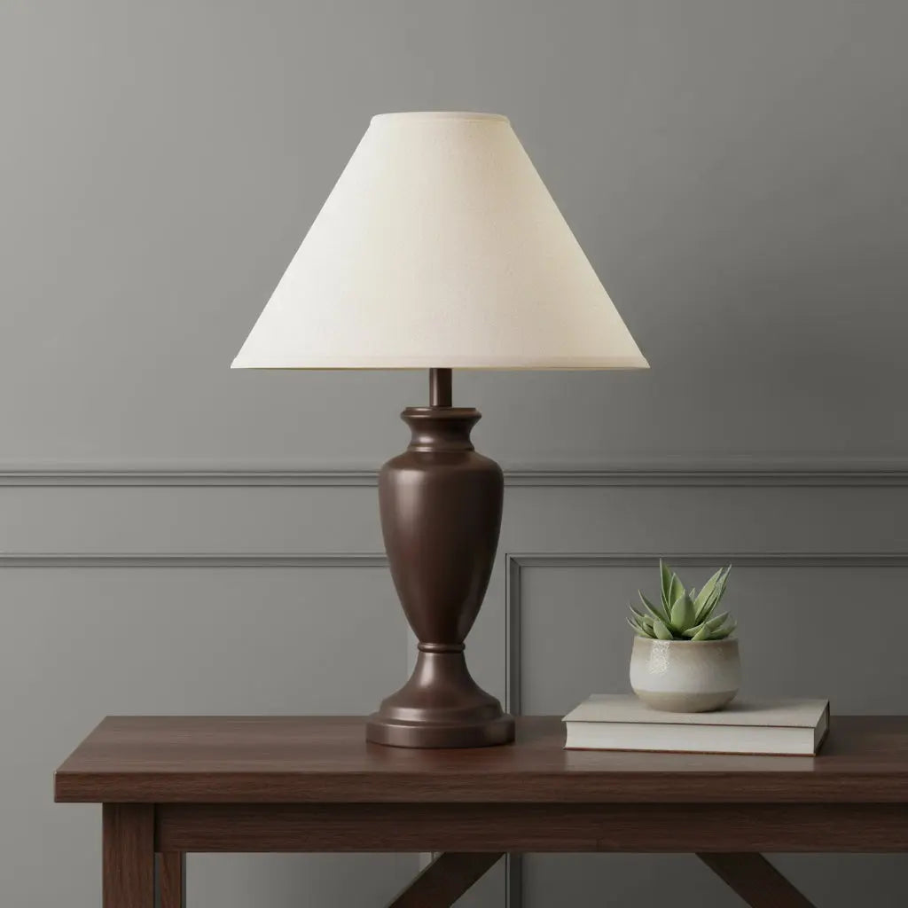 Off White Linen Plain Empire Lamp Shade Homeroots Lighting