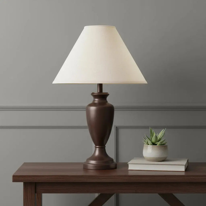 Off White Linen Plain Empire Lamp Shade Homeroots Lighting